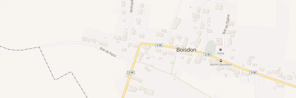 Plan du 2 Rue Grande à Boisdon