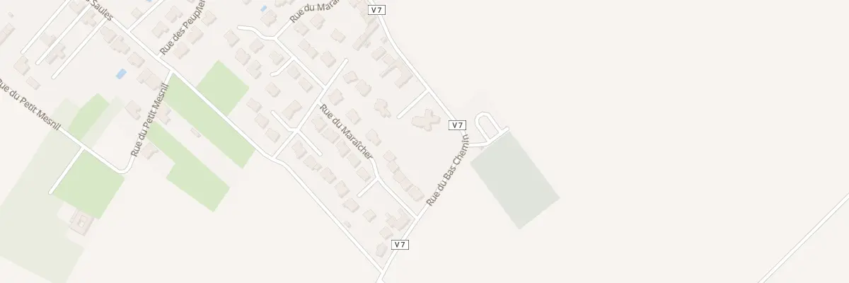 Plan du 30B Rue du Bas Chemin à Sailly-lez-Lannoy