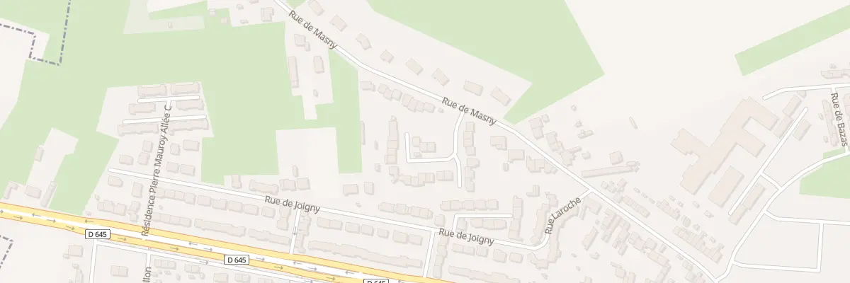 Plan du 20 Rue du Bosquet à Auberchicourt