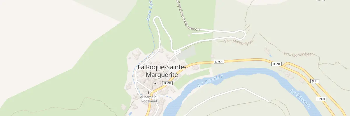 Plan du 5035 La Roque Sainte Marguerite à La Roque-Sainte-Marguerite