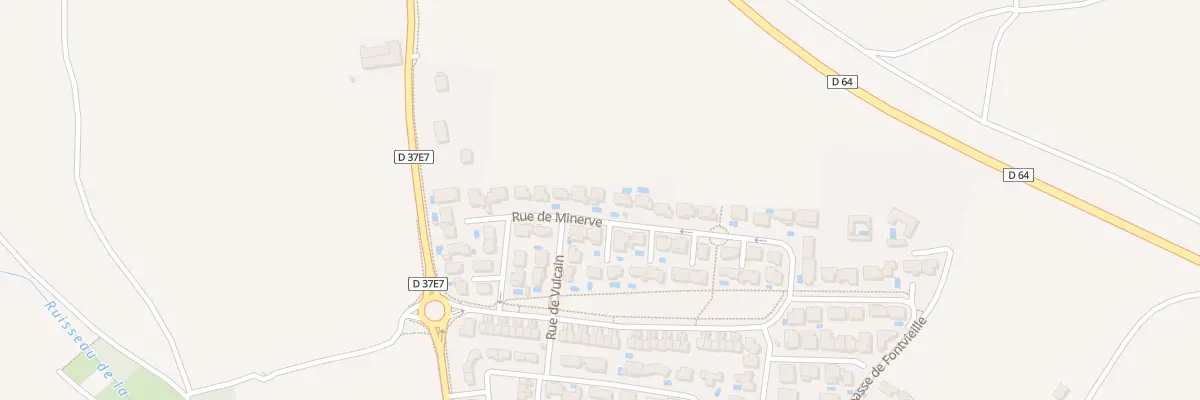 Plan du 17 Rue de Minerve à Vendres