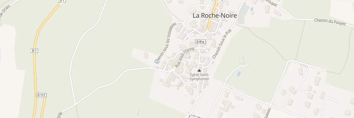 Plan du 10 Rue sous l’Orme à La Roche-Noire