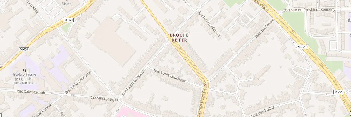Plan du 45 Av Henri Carette à Wattrelos
