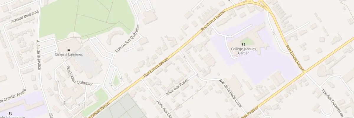 Plan du 23 Rue de la Belle Croix à Chauny