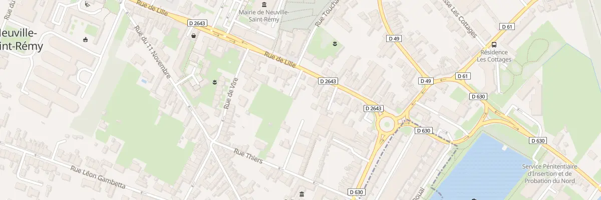Plan du 135 Rue de Lille à Neuville-Saint-Rémy