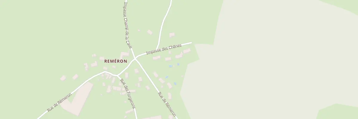 Plan du 6 Imp des Chênes à Saint-Éloi