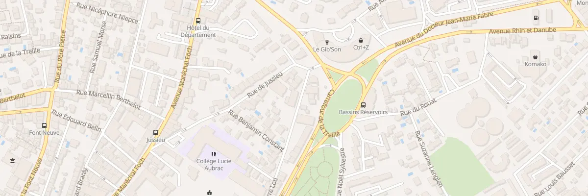 Plan du 35 Rue Pierre Loti à Béziers