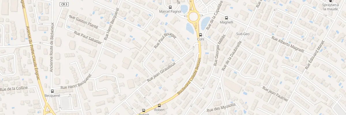 Plan du 6 Rue Paul Bourget à La Tour-sur-Orb