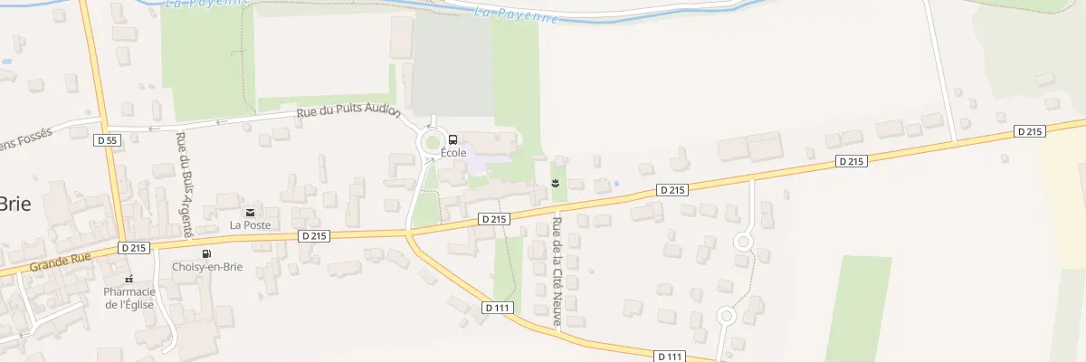 Plan du 9 Rte de la Ferté Gaucher à Choisy-en-Brie