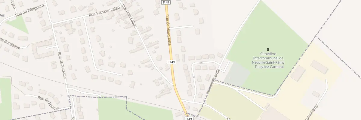 Plan du 4 Rue de Marquette à Tilloy-lez-Cambrai