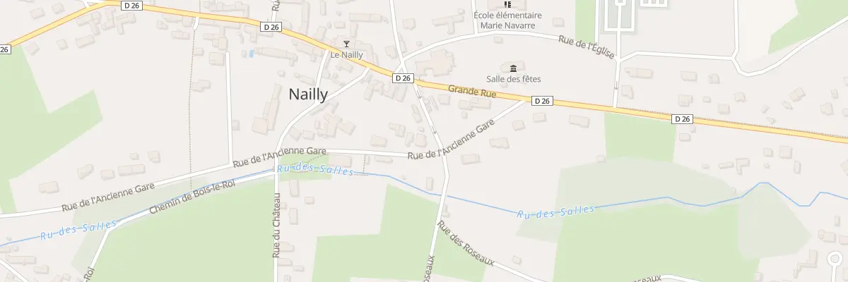 Plan du 4 Rue des Closeaux à Nailly