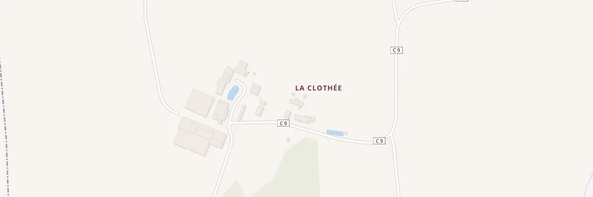 Plan du 5218 La Clothee à Beton-Bazoches