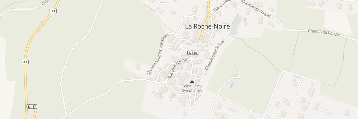 Plan du 4 Rue sous l’Orme à La Roche-Noire