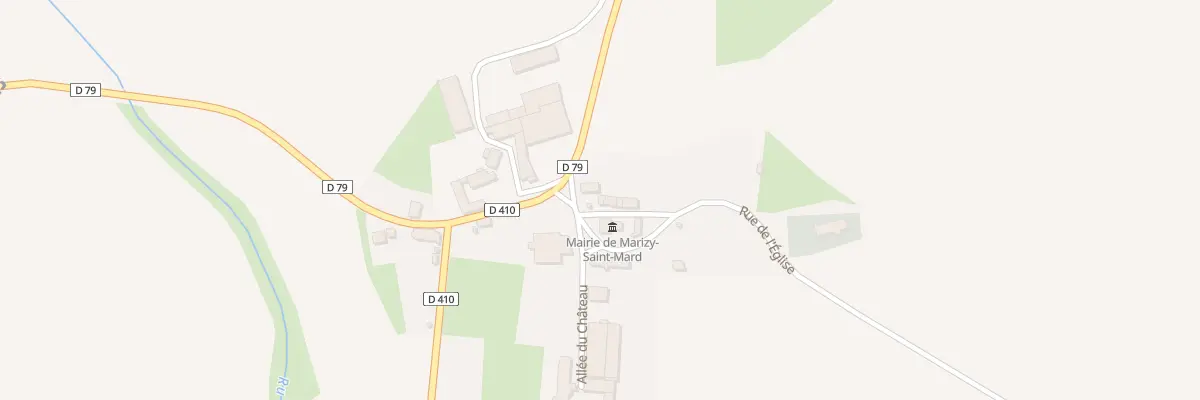 Plan du 4 Pl de la Mairie à Marizy-Saint-Mard