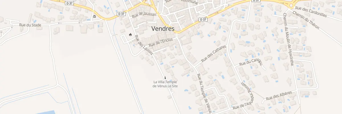 Plan du 6 Imp de la Barbazane à Vendres