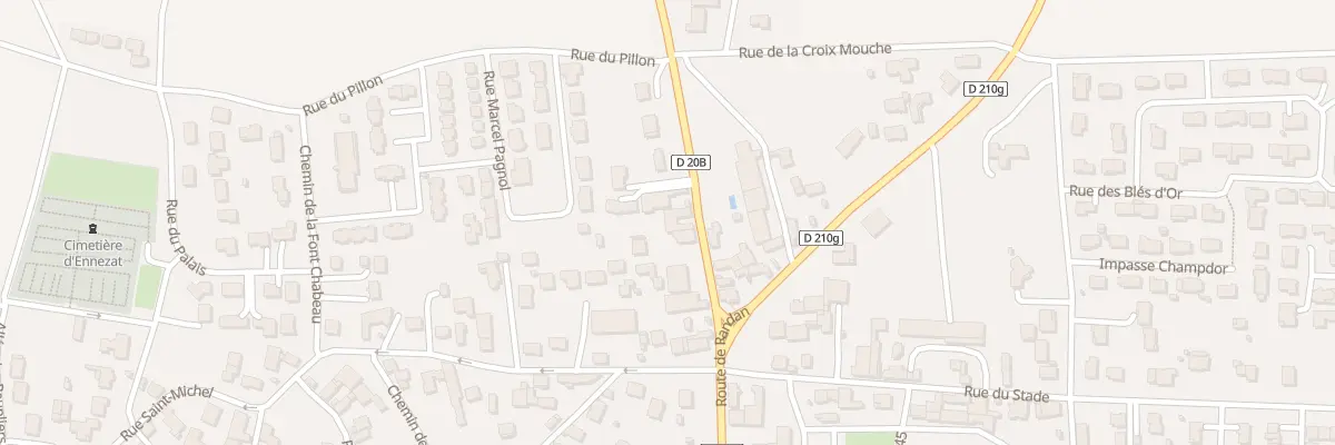 Plan du 7 Av du Doc Bassin à Ennezat