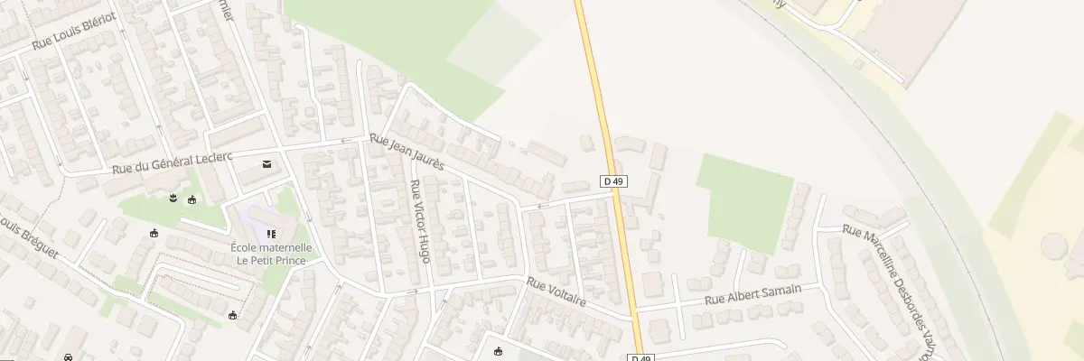 Plan du 4 Rue Jean Jaurès à Neuville-Saint-Rémy