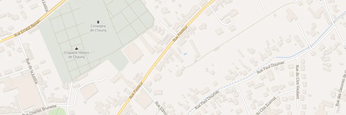 Plan du 120 Rue Pasteur à Chauny