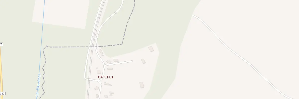 Plan du 85 Catifet à Louâtre
