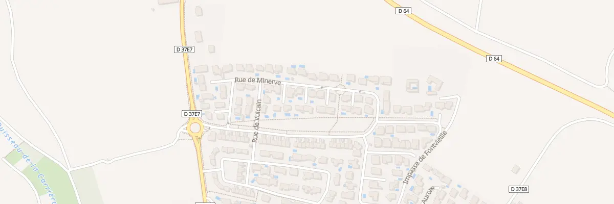 Plan du 24 Rue de Minerve à Vendres