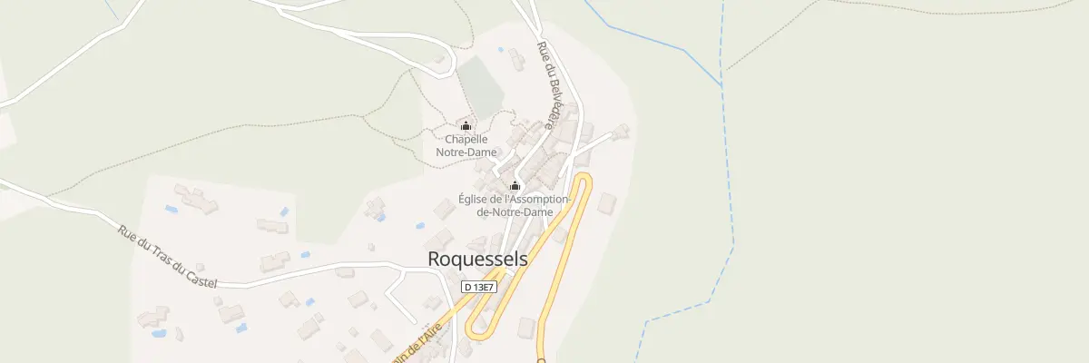 Plan du 5045 Le Village à Roquessels