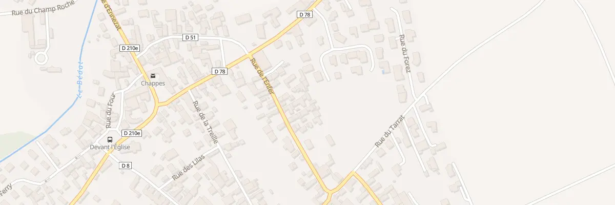 Plan du 19 Rue de l’Enfer à Chappes