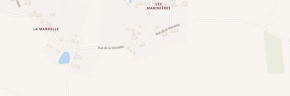 Plan du 5 Rue de la Mardelle à Verlin