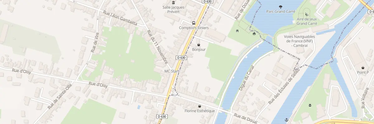 Plan du 48 Rue de Douai à Cambrai
