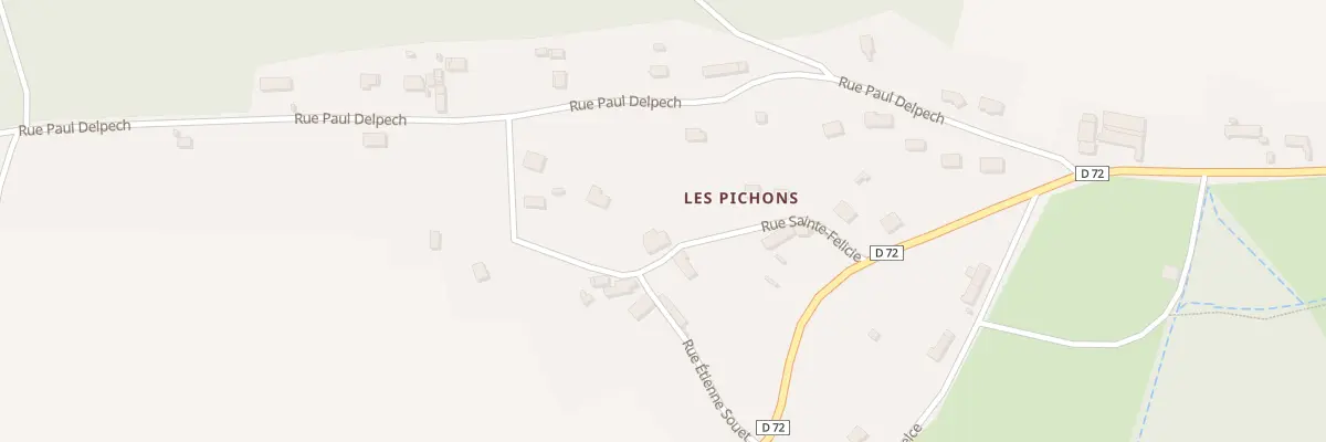 Plan du 15 Rue Ste Felicie à Chaumot