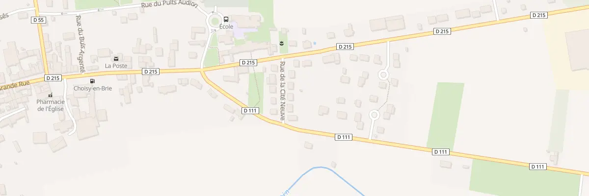 Plan du 7 Rue de la Cité Neuve à Choisy-en-Brie