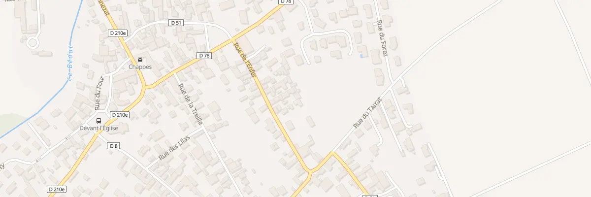 Plan du 27 Rue de l’Enfer à Chappes