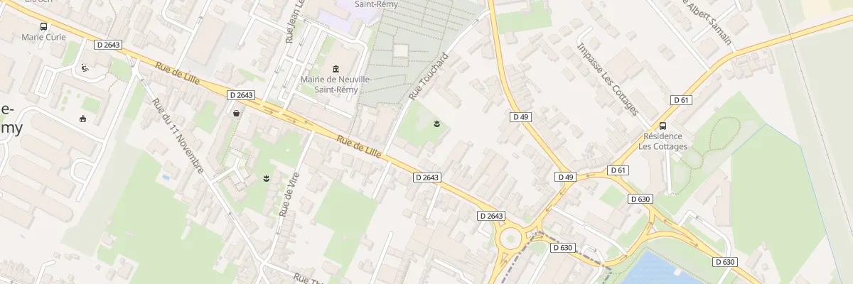 Plan du 26 Rue de Lille à Neuville-Saint-Rémy
