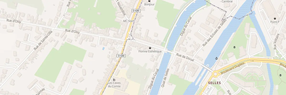 Plan du 27 Rue de Douai à Cambrai