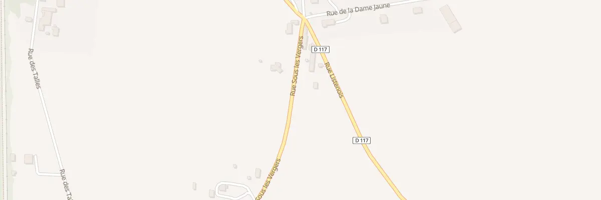 Plan du 3 Rue sous les Vergers à Saulzet