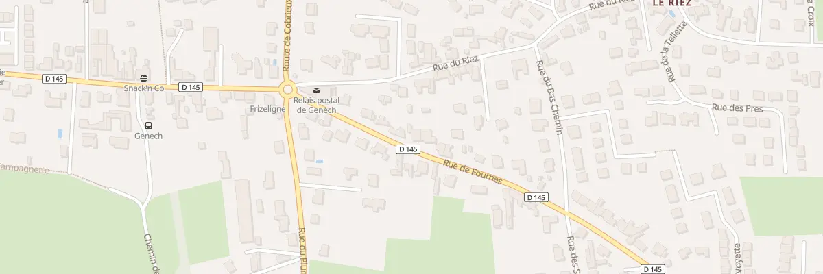 Plan du 137 Rue de Fournes à Genech