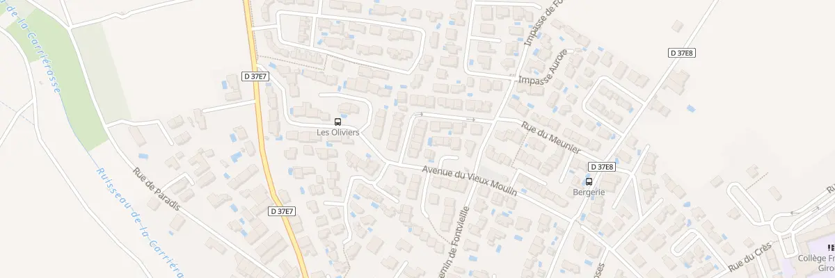 Plan du 15 Rue des Bouteillous à Vendres