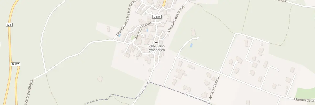 Plan du 4 Rue sous les Roches à La Roche-Noire