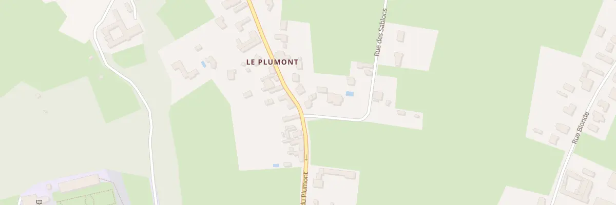 Plan du 685 Rue du Plumont à Genech