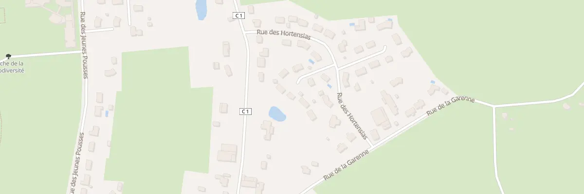 Plan du 14 Rue des Hortensias à Saint-Éloi