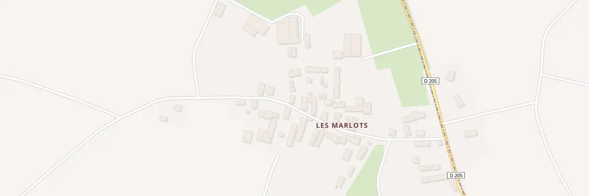Plan du 3 Ham Les Marlots à Bouhy