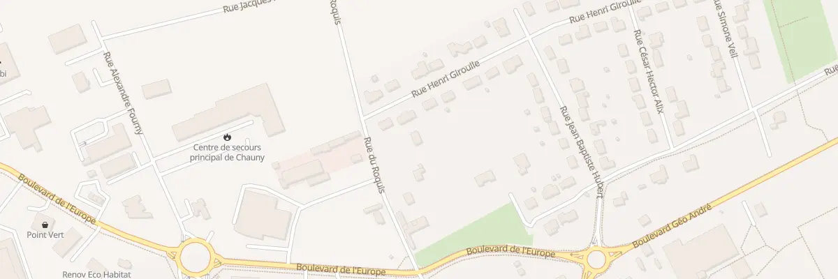 Plan du 30 Rue du Roquis à Chauny