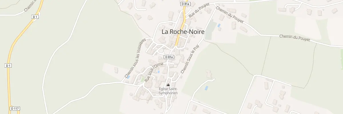 Plan du 1 Pl J Boissiere à La Roche-Noire