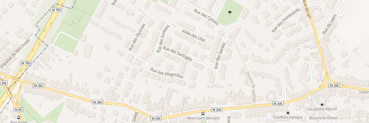 Plan du 7 Rue des Magnolias à Toufflers