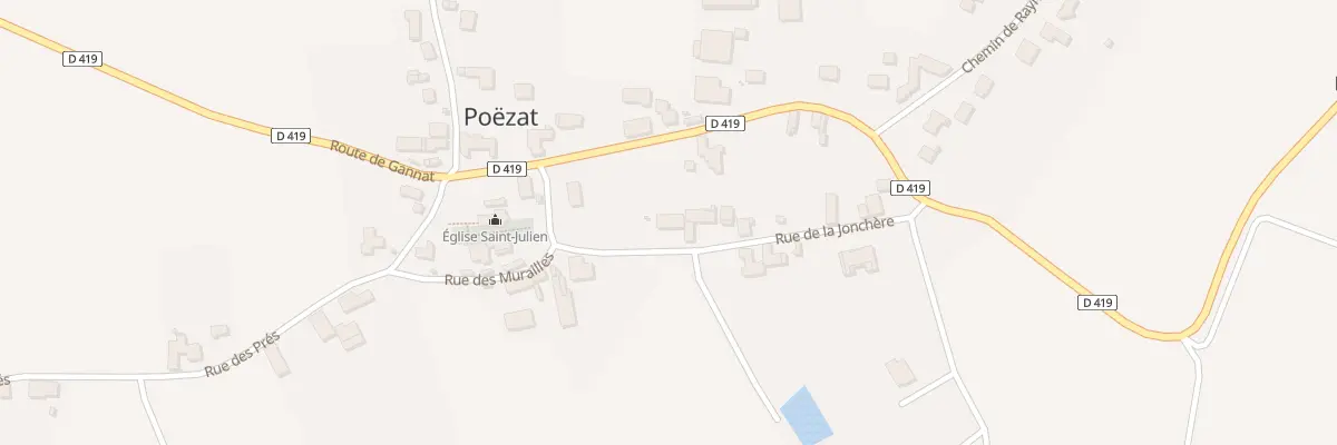 Plan du 9 Rue de la Jonchere à Saint-Pourçain-sur-Sioule