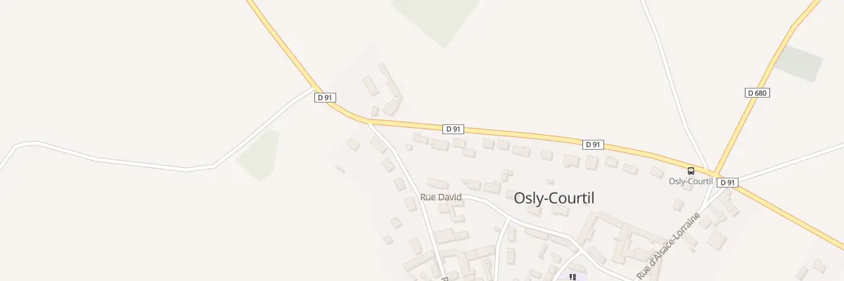 Plan du 31 Rte de Fontenoy à Osly-Courtil