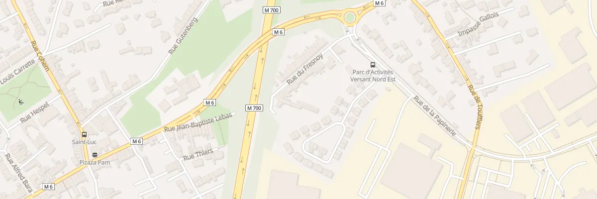 Plan du 6B Rue du Fresnoy à Lys-lez-Lannoy