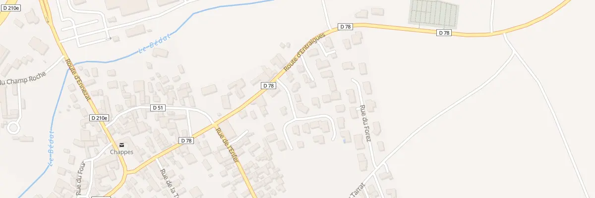 Plan du 5 Rue de la Fontaine à Chappes