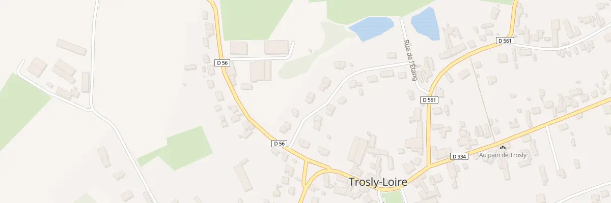 Plan du 220 Le Chateau à Trosly-Loire