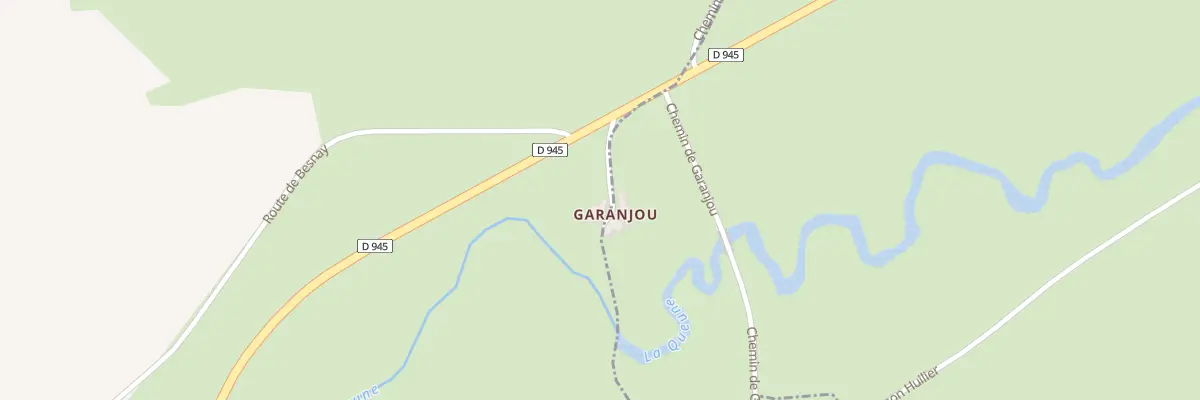 Plan du 5658 Garanjou à Souvigny