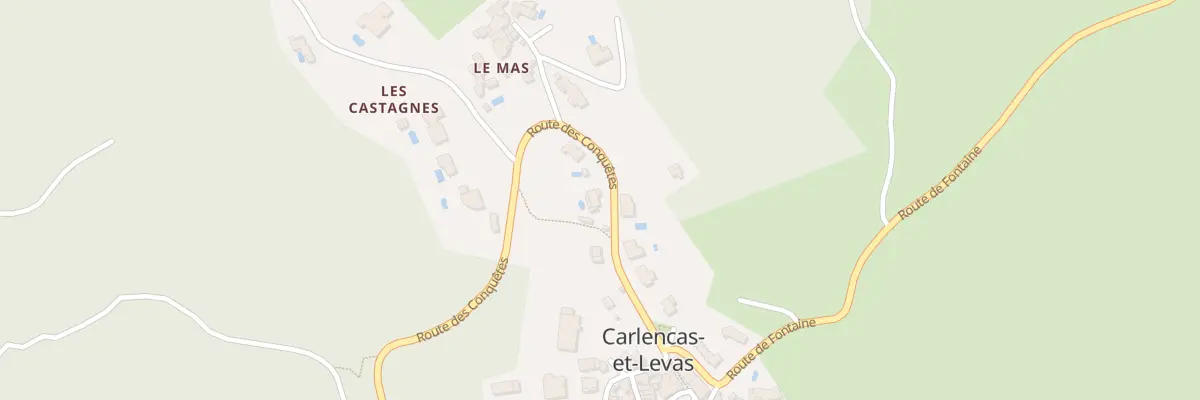 Plan du 5054 Le Prat de l’Aire à Carlencas-et-Levas
